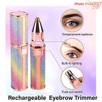 2 in 1 Eyebrow Trimmer for Ladies – Painless Hair Remover | Portable | COD BD - Image 4
